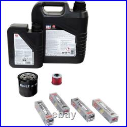 Kit 5L Huile Inspection pour Honda Crf 1000 DCT Africa Twin 16-20 Huile Bougie