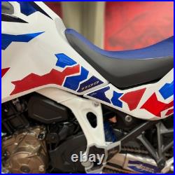 Kit Adhésif 3D compatibles avec Honda Africa Twin Adventure 2024-2025 Tricolor