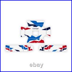 Kit Autocollant Valises X Honda Africa Twin Adv Sp Crf 1100 L Tricolor