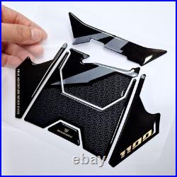 Kit Basic Adhésif 3D compatible avec Honda Africa Twin Adventure 2024-2025 Black