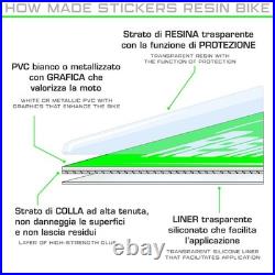 Kit Basic Adhésif 3D compatible avec Honda Africa Twin Adventure 2024-2025 Black