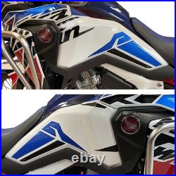 Kit Basic Autocollant Moto 3D compatibles avec Honda Africa Twin 1100 2022-2023