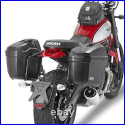 Kit De Valises Latérales GIVI E22 + Cadre PL148 Honda Africa Twin 750 1993-2002