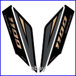 Kit Full Adhésif 3D compatible avec Honda Africa Twin Adventure 2024-2025 Black