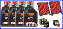 Kit/Tagliando Honda CRF Africa Twin 1100 DCT Motul 7100 10W40 Filtres Air Huile