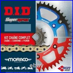 Kit chaine transmission DID 525ZVM-X HONDA XRV650 AFRICA TWIN 1988 1989 16/49