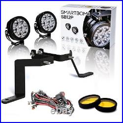 Kit spot LED 120W + SUPPORT HONDA Africa Twin CRF1000L + CABLAGE COMPLET Kit spot LED 120W + SUPPORT HONDA Africa Twin CRF1000L + CABLAGE COMPLET