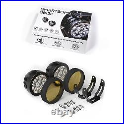 Kit spot LED 120W + SUPPORT HONDA Africa Twin CRF1000L + CABLAGE COMPLET Kit spot LED 120W + SUPPORT HONDA Africa Twin CRF1000L + CABLAGE COMPLET