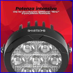 Kit spot LED 120W + SUPPORT HONDA Africa Twin CRF1000L + CABLAGE COMPLET Kit spot LED 120W + SUPPORT HONDA Africa Twin CRF1000L + CABLAGE COMPLET