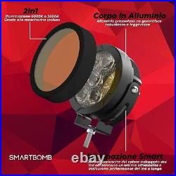 Kit spot LED 120W + SUPPORT HONDA Africa Twin CRF1000L + CABLAGE COMPLET Kit spot LED 120W + SUPPORT HONDA Africa Twin CRF1000L + CABLAGE COMPLET