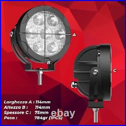 Kit spot LED 120W + SUPPORT HONDA Africa Twin CRF1000L + CABLAGE COMPLET Kit spot LED 120W + SUPPORT HONDA Africa Twin CRF1000L + CABLAGE COMPLET