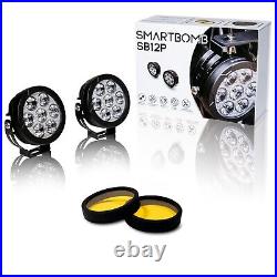Kit spot LED 120W + SUPPORT HONDA Africa Twin CRF1000L + CABLAGE COMPLET Kit spot LED 120W + SUPPORT HONDA Africa Twin CRF1000L + CABLAGE COMPLET