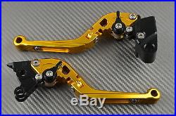 Levier levers flip-up foldable repliable Gold Or Honda Africa TWIN 750 XRV ALL