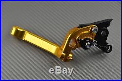 Levier levers flip-up foldable repliable Gold Or Honda Africa TWIN 750 XRV ALL