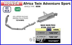 Ligne Complete Arrow Honda Africa Twin Adventure Sport 2018 72149pd+72621po