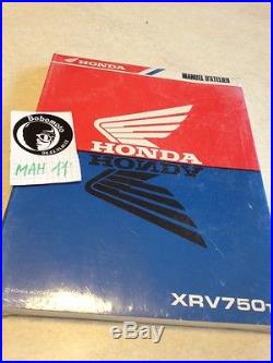 Manuel atelier Honda XRV 750 Africa Twin XRV750 Shop manual éd. 96