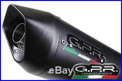 POT D'ECHAPPEMENT SILENCIEUX GPR FURORE ALU NOIR HONDA AFRICA TWIN XRV 750 93/03