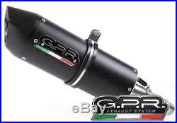 POT D'ECHAPPEMENT SILENCIEUX GPR FURORE ALU NOIR HONDA AFRICA TWIN XRV 750 93/03