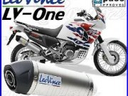 Pot Echappement Approuve Leovince LV One Inox Honda Xrv Africa Twin 750 1999