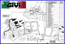 Pare-Chocs Tubulaire Noir HONDA Africa Twin 750 1990 1991 1992 1993 TN362 GIVI