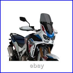 Pare-brise Touring Puig Pour Honda Africa Twin Crf1100l 2020 2025 Fume Fonce