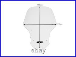 Pare-brise Wrs Transparent Standard Pour Honda Africa Twin Crf1100l Adv Sports 2