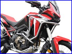 Pare carters Crash Bars Heed HONDA CRF 1100 Africa Twin (2020-2023)Basic, argenté Pare carters Crash Bars Heed HONDA CRF 1100 Africa Twin (2020-2023)Basic, argenté