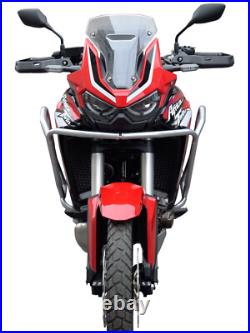 Pare carters Crash Bars Heed HONDA CRF 1100 Africa Twin (2020-2023)Basic, argenté Pare carters Crash Bars Heed HONDA CRF 1100 Africa Twin (2020-2023)Basic, argenté
