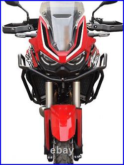Pare carters Crash Bars Heed HONDA CRF 1100 Africa Twin DCT 2020-2023Bunker noir Pare carters Crash Bars Heed HONDA CRF 1100 Africa Twin DCT 2020-2023Bunker noir