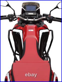Pare carters Crash Bars Heed HONDA CRF 1100 Africa Twin DCT 2020-2023Bunker noir Pare carters Crash Bars Heed HONDA CRF 1100 Africa Twin DCT 2020-2023Bunker noir