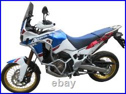 Pare carters Heed HONDA CRF 1000 Africa Twin Adventure Sports Bunker argenté