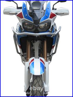 Pare carters Heed HONDA CRF 1000 Africa Twin Adventure Sports Bunker argenté