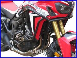 Pare carters Heed HONDA CRF 1000 Africa Twin DCT Bunker noir + Phare garde B