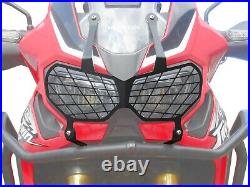 Pare carters Heed HONDA CRF 1000 Africa Twin DCT Bunker noir + Phare garde B