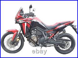 Pare carters Heed HONDA CRF 1100 Africa Twin DCT (2020-2023) Bunker+arrière, noir Pare carters Heed HONDA CRF 1100 Africa Twin DCT (2020-2023) Bunker+arrière, noir