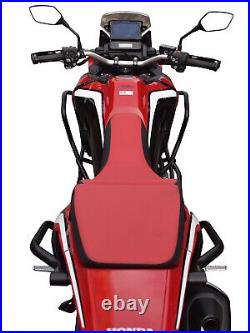 Pare carters Heed HONDA CRF 1100 Africa Twin DCT (2020-2023) Bunker+arrière, noir Pare carters Heed HONDA CRF 1100 Africa Twin DCT (2020-2023) Bunker+arrière, noir