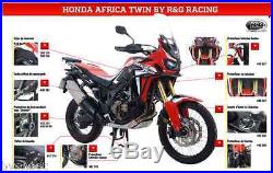 Pièces R&G Racing HONDA Africa Twin CRF1000L accessoires moto trail trekking