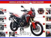 Pièces R&G Racing HONDA Africa Twin CRF1000L accessoires moto trail trekking