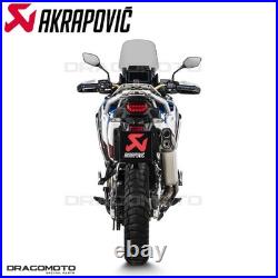 Pot échappement HONDA CRF 1100 L ABS Africa Twin 2020-2023 AKRAPOVIC Titane S