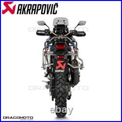 Pot échappement HONDA CRF 1100 L ABS Africa Twin 2024-2025 AKRAPOVIC Titane S