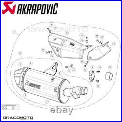 Pot échappement HONDA CRF 1100 L ABS Africa Twin 2024-2025 AKRAPOVIC Titane S
