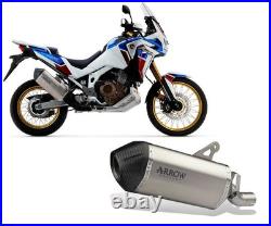 Pots Echappement Racing Arrow Sonora HONDA CRF1100L Africa Twin Titane 2020 2023