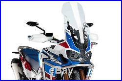 Puig Bulle Touring-supporto Honda Africa Twin Adventure Sports 2019 Transparent