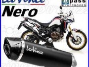 Silencieux Approuve Leovince Noir Inox 14028 Honda Crf 1000 L Africa Twin 2016