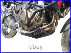 Sabot moteur Heed HONDA CRF 1000 AFRICA TWIN aluminium noir