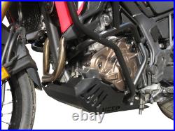 Sabot moteur Heed HONDA CRF 1000 AFRICA TWIN aluminium noir