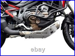 Sabot moteur Heed HONDA CRF 1100 AFRICA TWIN (2020-2023) acier argenté Sabot moteur Heed HONDA CRF 1100 AFRICA TWIN (2020-2023) acier argenté
