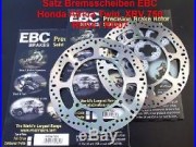 Satz Bremsscheiben Honda XRV 750 Africa Twin, RD04, RD07, MD6102, 2x Bremscheibe