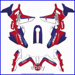 Set Adhésifs pour Honda Africa Twin Crf 1000 L 2018-2019