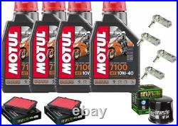Set / Entretien Honda Africa / Twin 1000 2016 2017 7100 10W40 Filtres Hiflo Set / Entretien Honda Africa / Twin 1000 2016 2017 7100 10W40 Filtres Hiflo